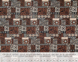 FBB-005 Brown  Trendtex Fabrics Cotton Dobby trendtexfabrics.myshopify.com TrendtexFabrics