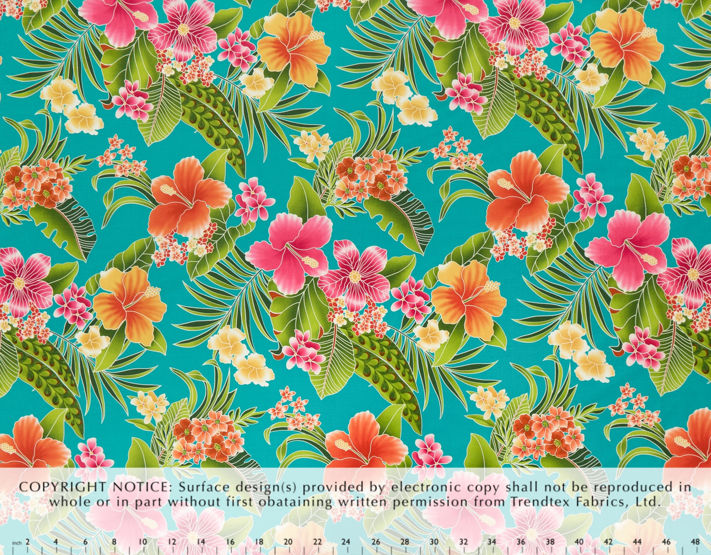 KK-017 Turq Trendtex Fabrics Cotton Poplin trendtexfabrics.myshopify.com TrendtexFabrics