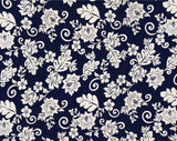 NL180921 Navy Short Yardage (Rayon Poplin) (2 Yards)  Trendtex Fabrics Short Yardage Sale trendtexfabrics.myshopify.com TrendtexFabrics