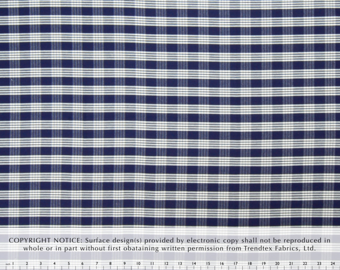 Cotton Yarn-Dyed Palaka Navy