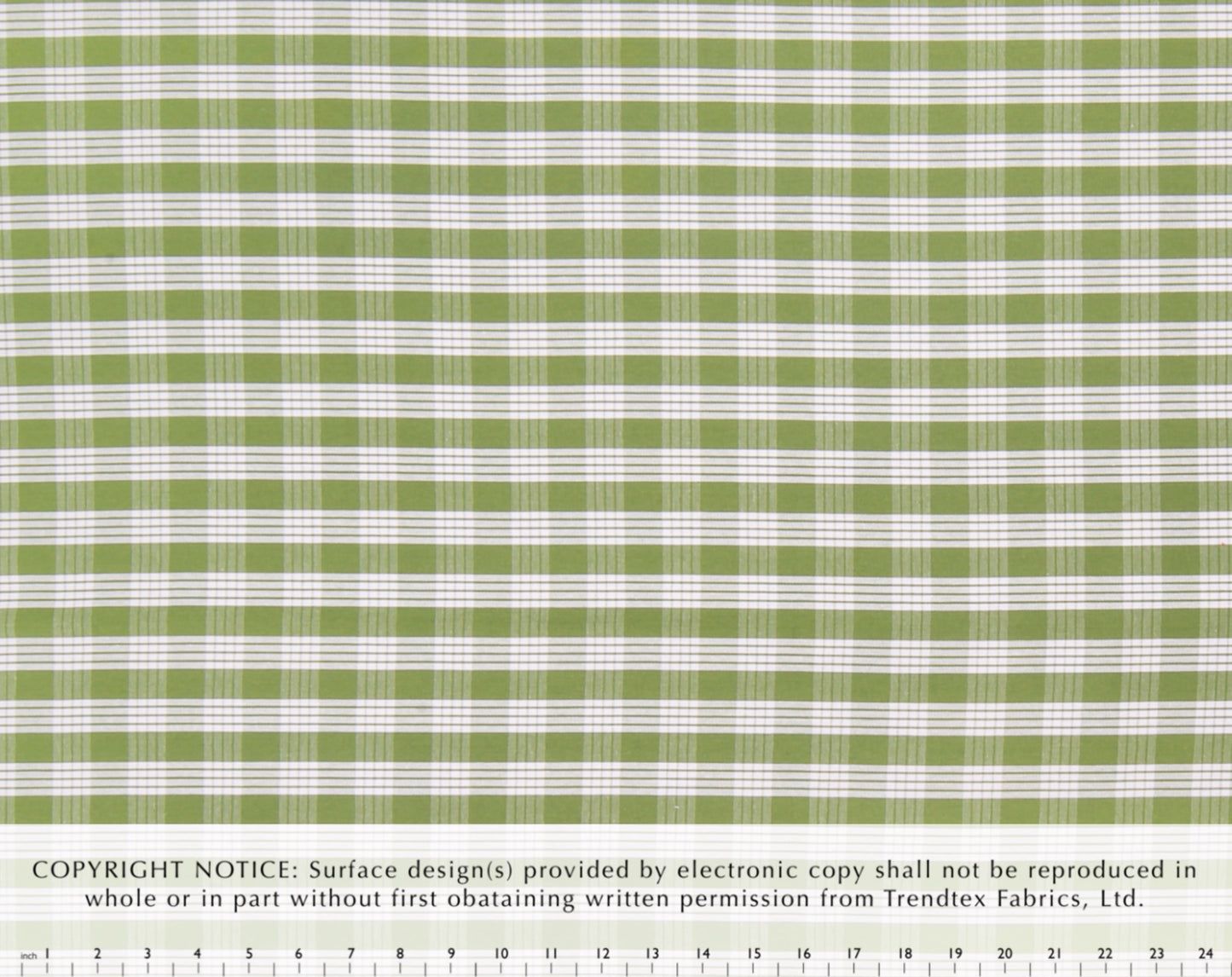 Cotton Yarn-Dyed Palaka Olive