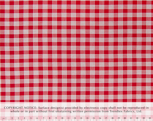 Cotton Yarn-Dyed Palaka Ruby