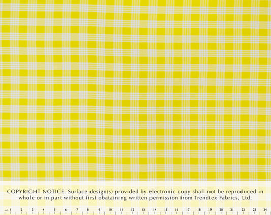 Cotton Yarn-Dyed Palaka Yellow