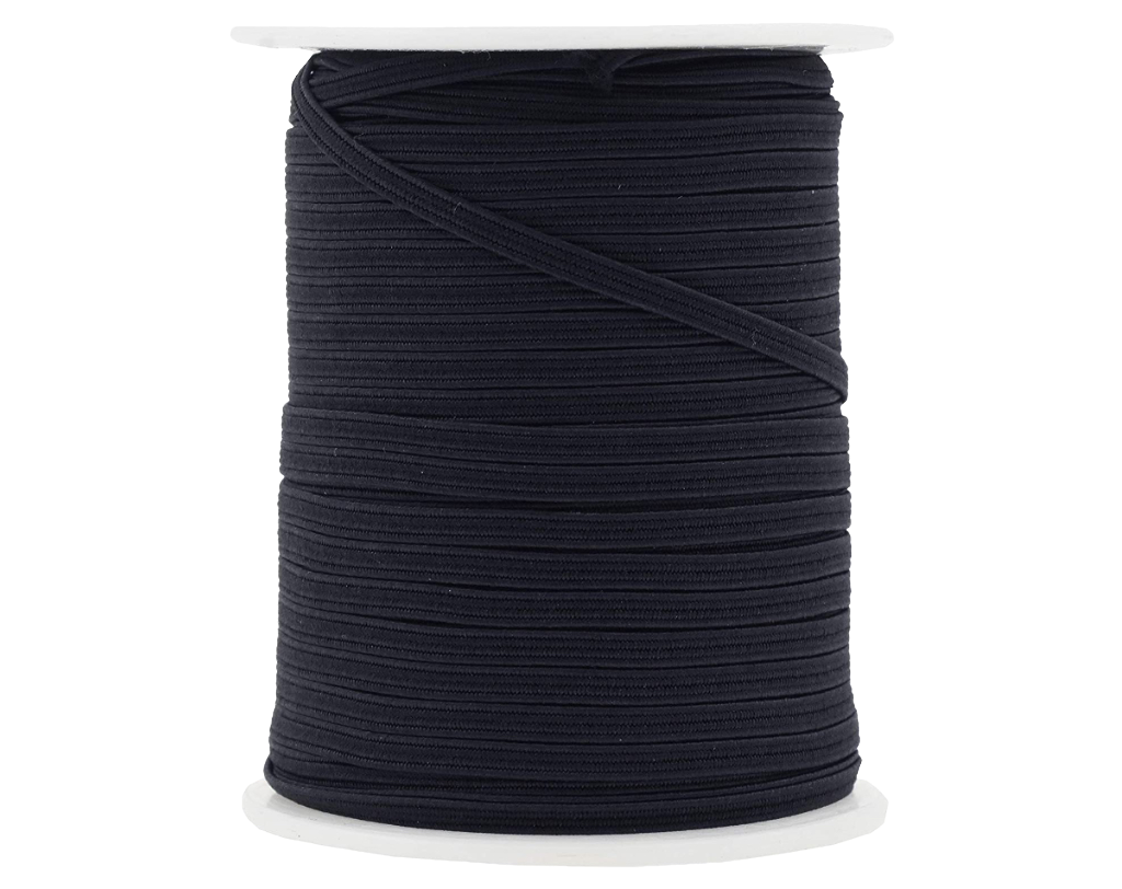 1/4" Braided Elastic 200 Yard Roll  TrendtexFabrics  trendtexfabrics.myshopify.com TrendtexFabrics