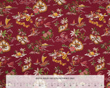 HA-023 Burg  TrendtexFabrics Cotton Poplin trendtexfabrics.myshopify.com TrendtexFabrics