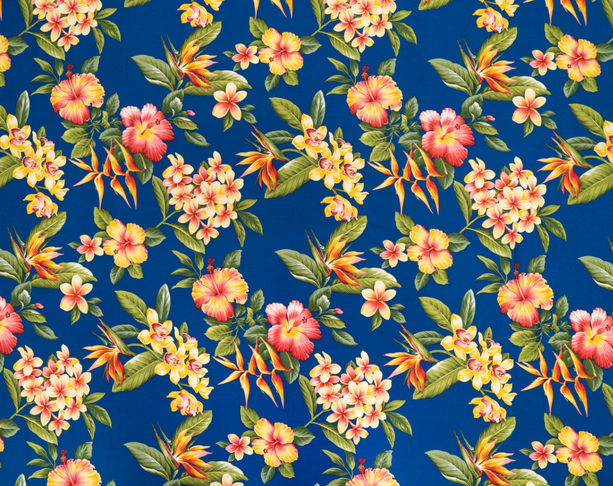 HMA-011 Royal Trendtex Fabrics Cotton Poplin trendtexfabrics.myshopify.com TrendtexFabrics