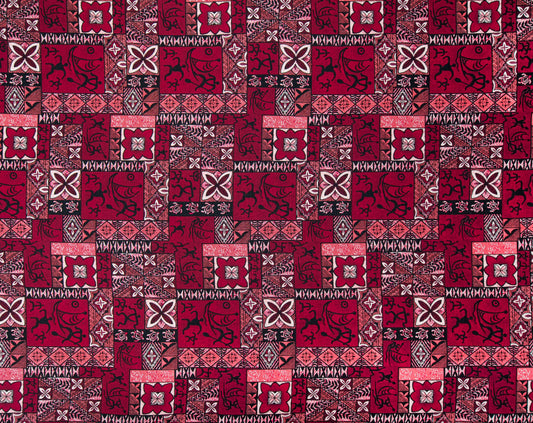 FBB-005 Red  Trendtex Fabrics Cotton Dobby trendtexfabrics.myshopify.com TrendtexFabrics