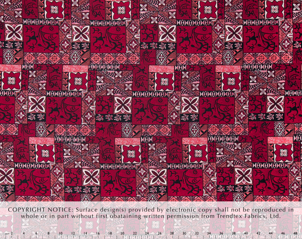 FBB-005 Red  Trendtex Fabrics Cotton Dobby trendtexfabrics.myshopify.com TrendtexFabrics