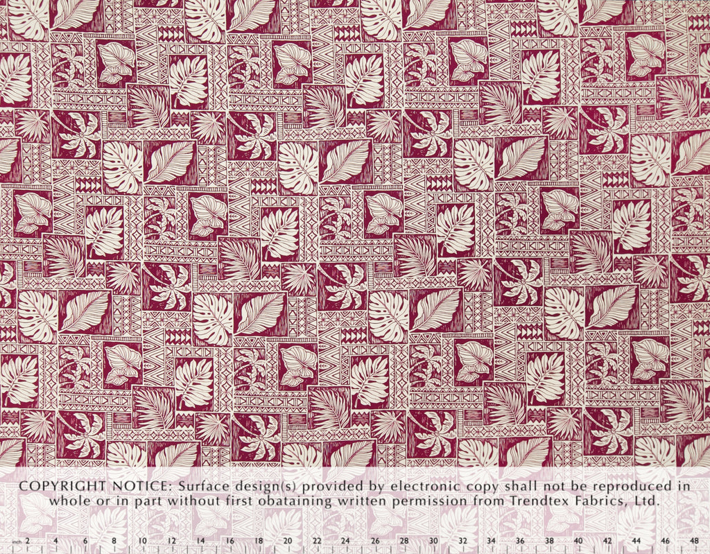 HA-042 Burg  Trendtex Fabrics Cotton Poplin trendtexfabrics.myshopify.com TrendtexFabrics