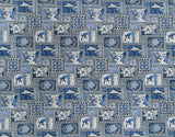 HF-038 Blue  Trendtex Fabrics Cotton Poplin trendtexfabrics.myshopify.com TrendtexFabrics