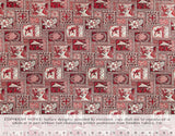 HF-038 Red  Trendtex Fabrics Cotton Poplin trendtexfabrics.myshopify.com TrendtexFabrics