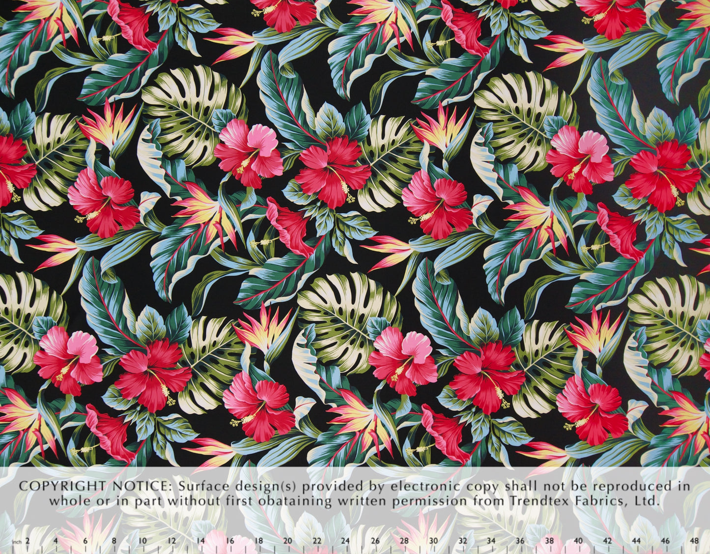 HF-041 Pua Aloha Black