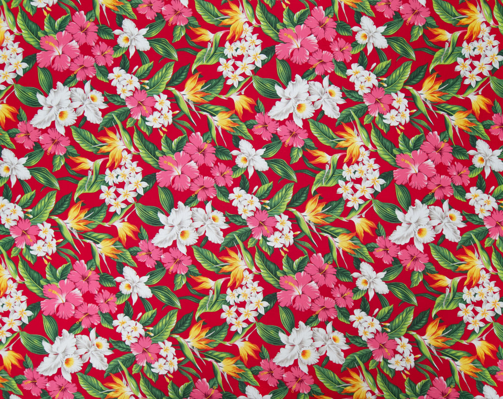 HM-040 Red  Trendtex Fabrics Cotton Dobby trendtexfabrics.myshopify.com TrendtexFabrics