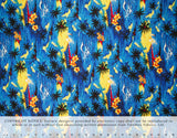 HOC-040R Blue  Trendtex Fabrics Cotton Poplin trendtexfabrics.myshopify.com TrendtexFabrics