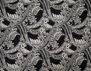 KA-004 Black  Trendtex Fabrics Cotton Poplin trendtexfabrics.myshopify.com TrendtexFabrics