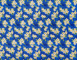 KB-007 Blue  Trendtex Fabrics Cotton Poplin trendtexfabrics.myshopify.com TrendtexFabrics