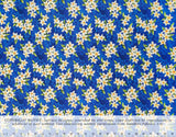 KB-007 Blue  Trendtex Fabrics Cotton Poplin trendtexfabrics.myshopify.com TrendtexFabrics