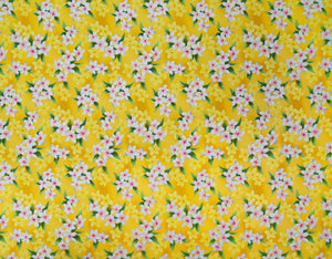 KB-007 Yellow  Trendtex Fabrics Cotton Poplin trendtexfabrics.myshopify.com TrendtexFabrics