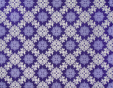 KM-003 Purple (Poly-Cotton Blend)