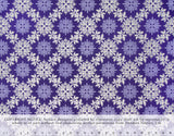 KM-003 Purple (Poly-Cotton Blend)