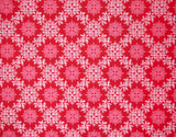 KM-003 Red (Poly-Cotton Blend)
