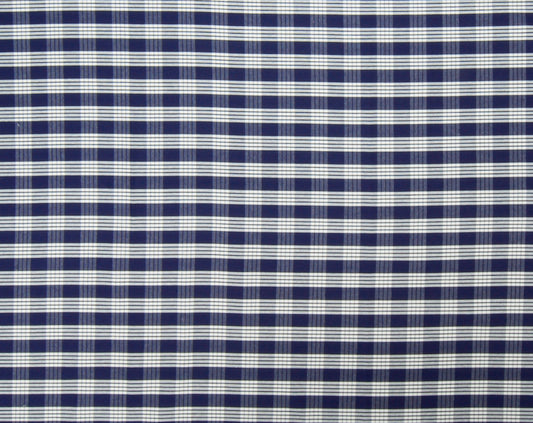 Cotton Yarn-Dyed Palaka Navy