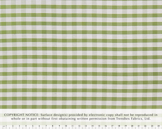 Cotton Yarn-Dyed Palaka Olive