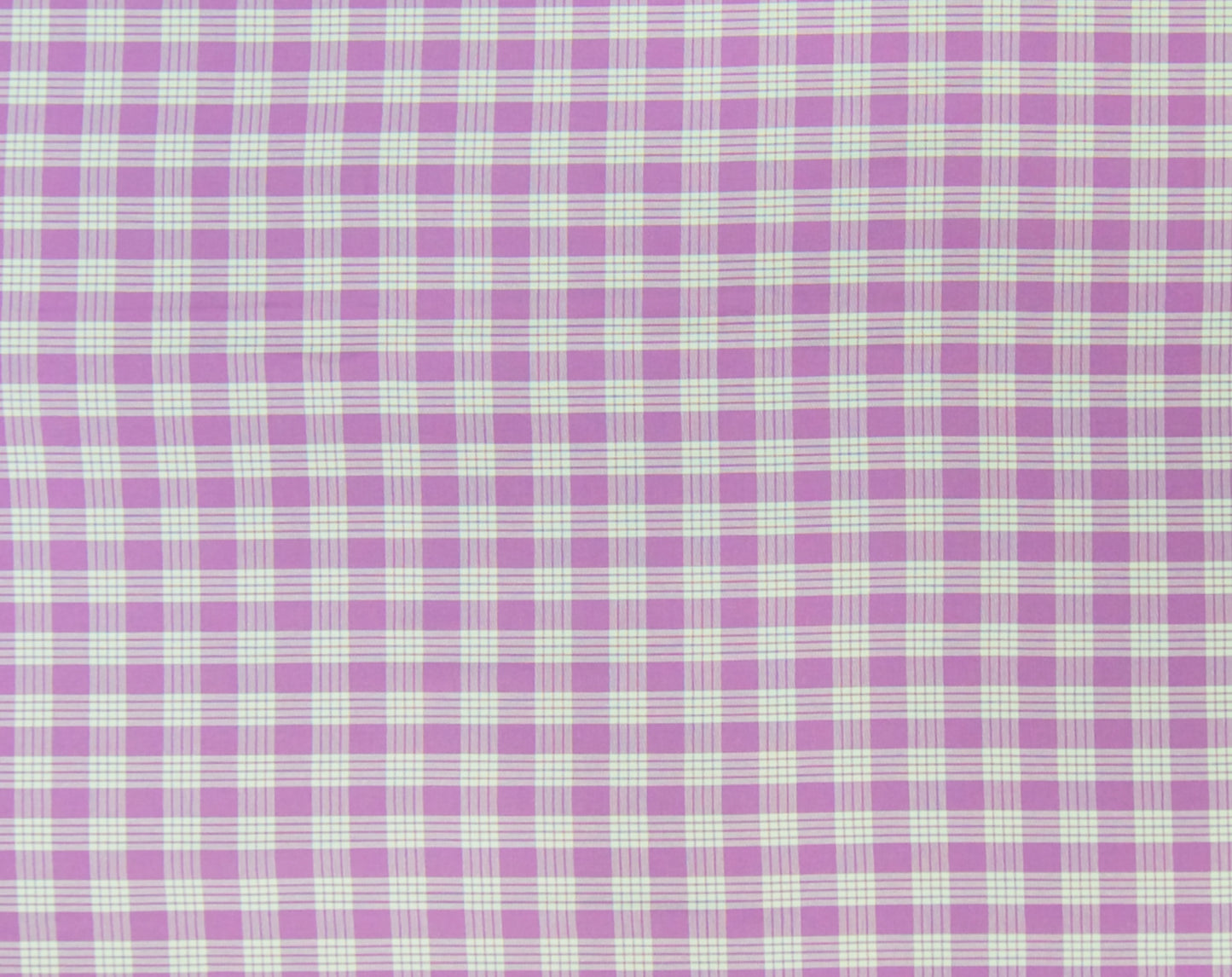 Cotton Yarn-Dyed Palaka Lavender