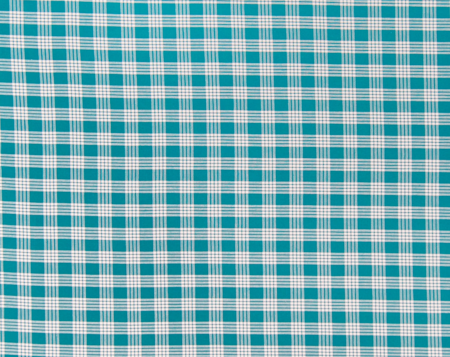 Cotton Yarn-Dyed Palaka Teal