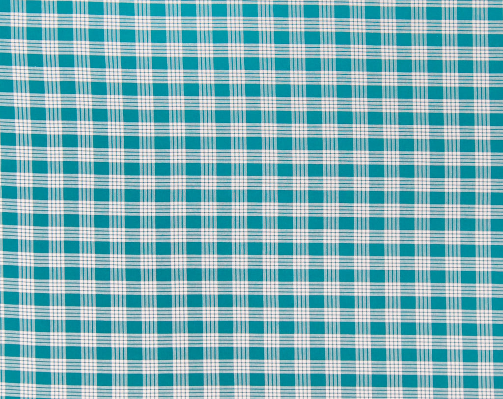 Cotton Yarn-Dyed Palaka Teal