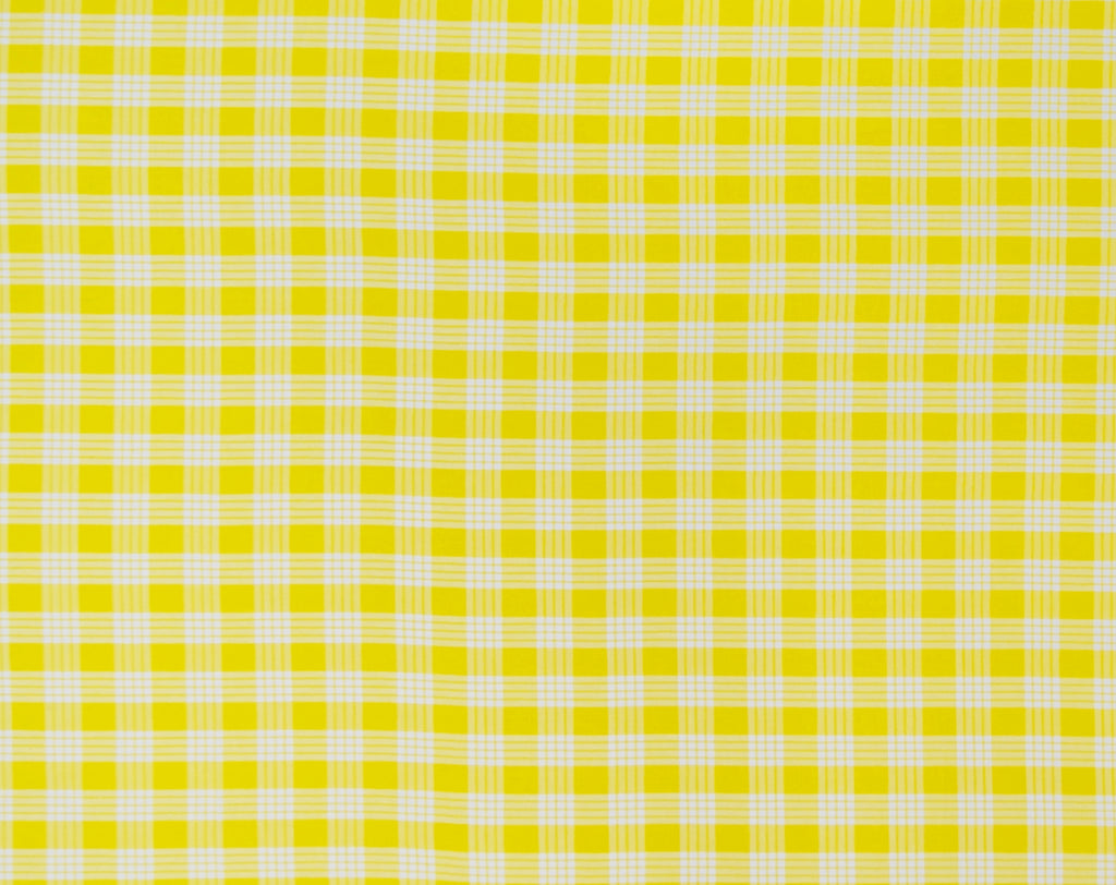 Cotton Yarn-Dyed Palaka Yellow