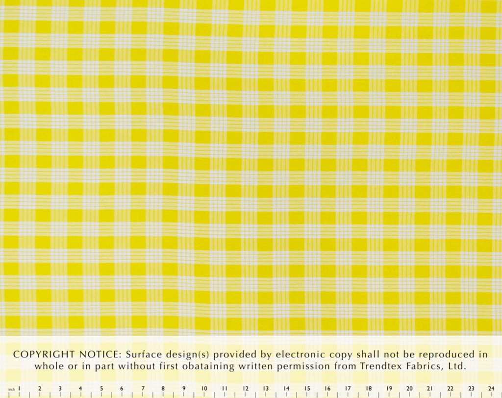 Cotton Yarn-Dyed Palaka Yellow