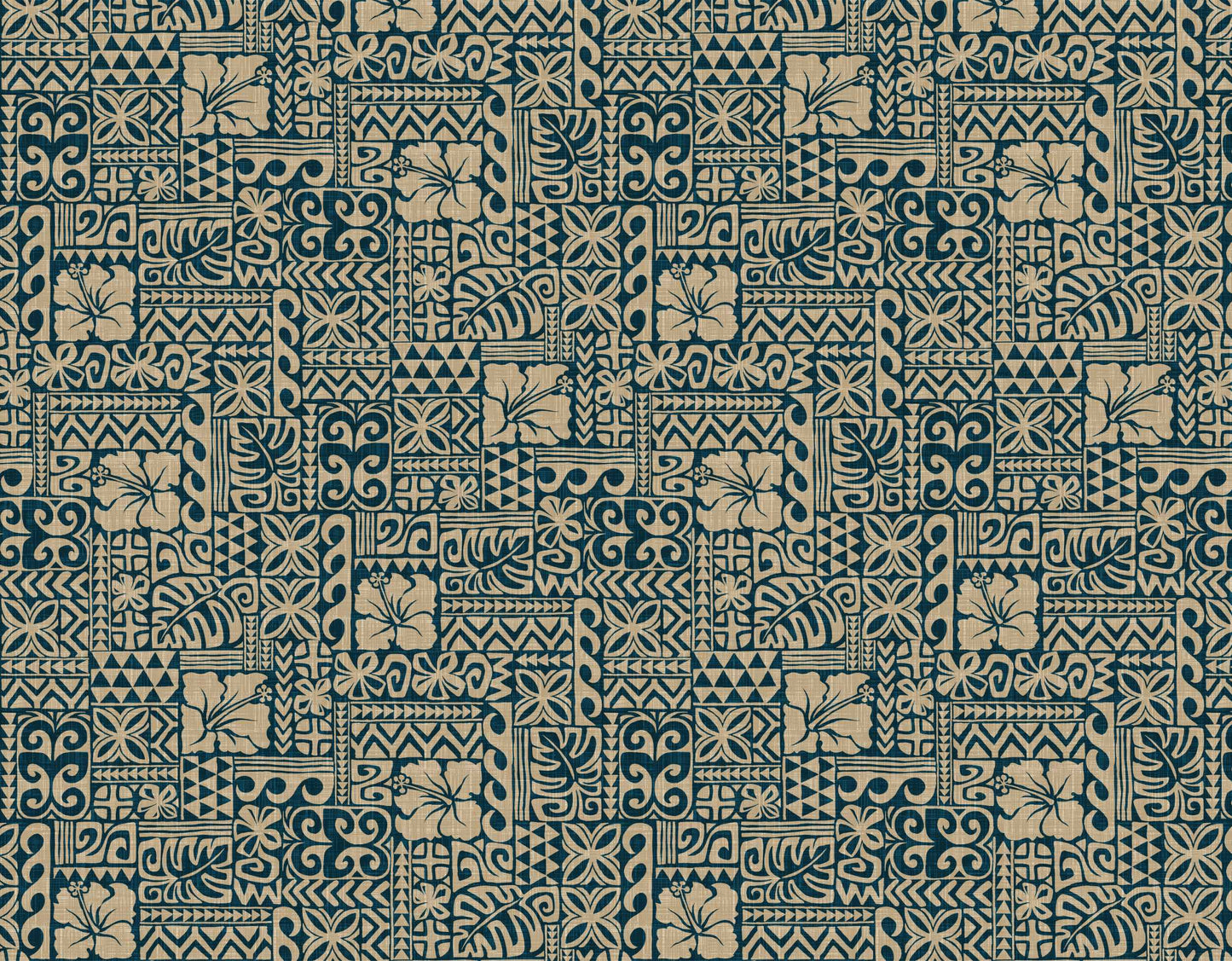 TKF-131 Teal patterned cotton poplin fabric by the yard - Trendtex Fabrics