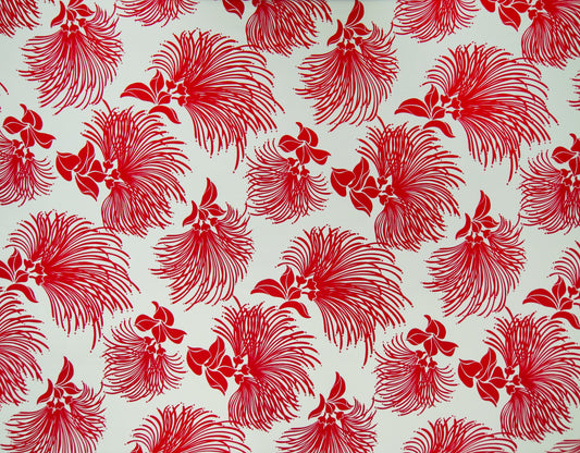 TKF-148 Cream/Red