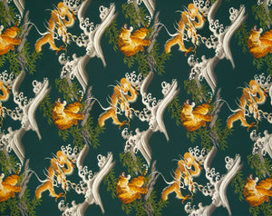 FQ-006R Forest  Trendtex Fabrics Cotton Poplin trendtexfabrics.myshopify.com TrendtexFabrics