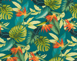 FU-001 Teal  TrendtexFabrics Cotton Poplin trendtexfabrics.myshopify.com TrendtexFabrics