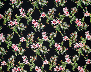 HJU-002 Black  Trendtex Fabrics Cotton Poplin trendtexfabrics.myshopify.com TrendtexFabrics