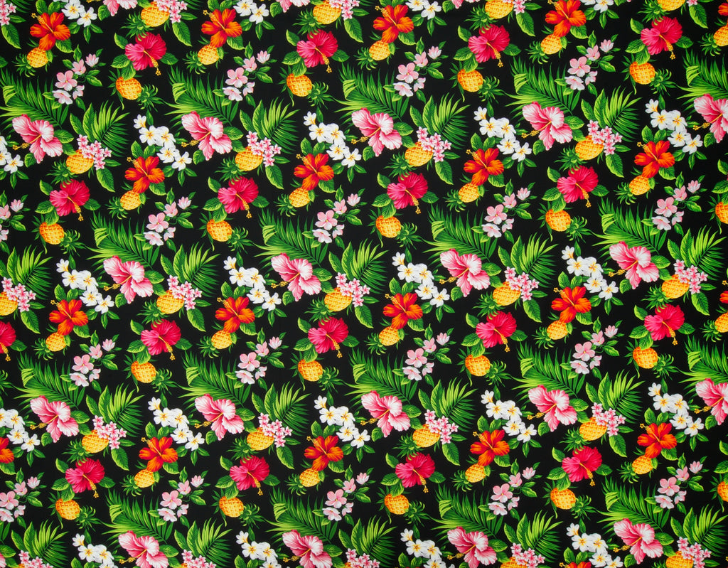 HM-019 Black  Trendtex Fabrics Cotton Poplin trendtexfabrics.myshopify.com TrendtexFabrics