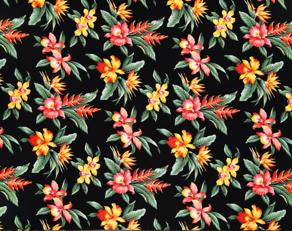 HN-034 Black  Trendtex Fabrics Cotton Poplin trendtexfabrics.myshopify.com TrendtexFabrics