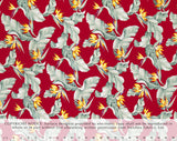 HN-035 Red  Trendtex Fabrics Cotton Poplin trendtexfabrics.myshopify.com TrendtexFabrics