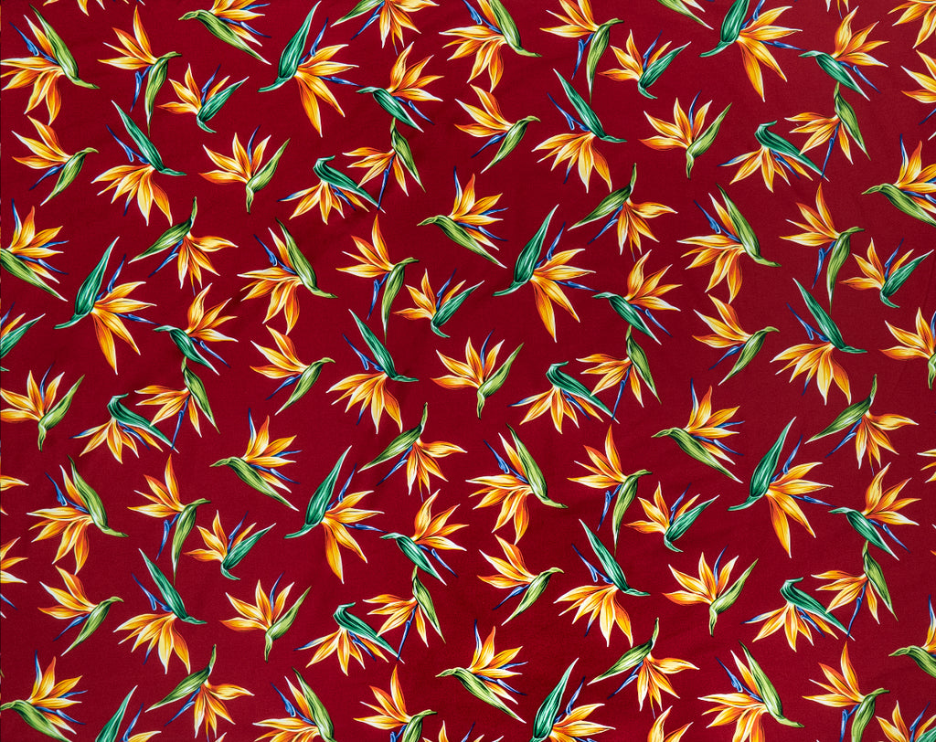 HS-038 Red  Trendtex Fabrics Cotton Poplin trendtexfabrics.myshopify.com TrendtexFabrics