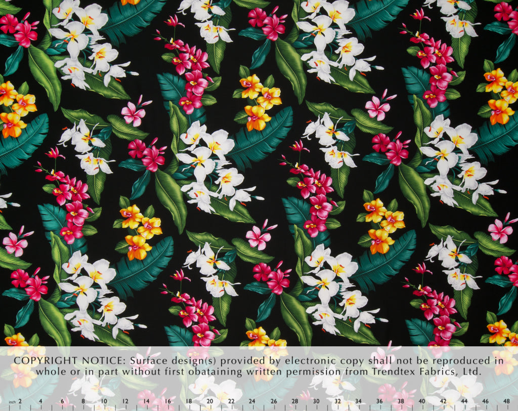 JM-007 Black  Trendtex Fabrics Cotton Poplin trendtexfabrics.myshopify.com TrendtexFabrics
