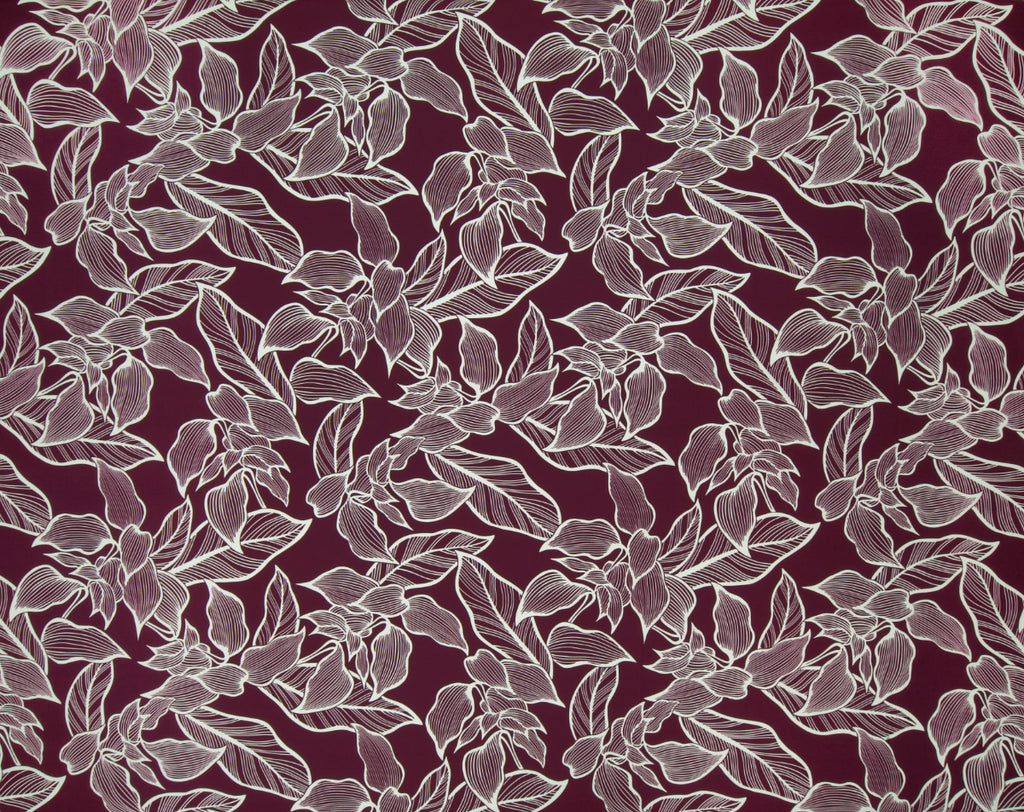 JT-007 Burg  Trendtex Fabrics Cotton Poplin trendtexfabrics.myshopify.com TrendtexFabrics