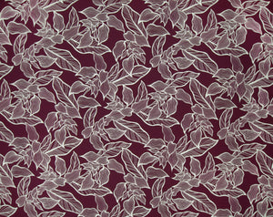 JT-007 Burg  Trendtex Fabrics Cotton Poplin trendtexfabrics.myshopify.com TrendtexFabrics