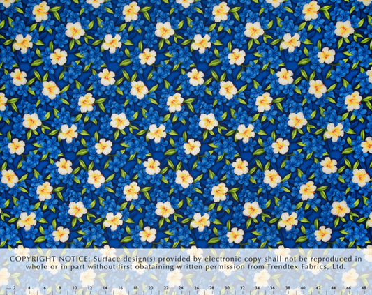 JV-005M Blue  Trendtex Fabrics Cotton Poplin trendtexfabrics.myshopify.com TrendtexFabrics