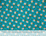JV-005M Turq  Trendtex Fabrics Cotton Poplin trendtexfabrics.myshopify.com TrendtexFabrics